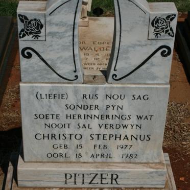 PITZER Christo Stephanus 1977-1982 :: PITZER Christo Stephanus 1948-1997 