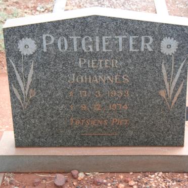POTGIETER Pieter Johannes 1953-1974