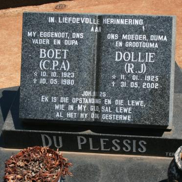 PLESSIS C.P.A., du 1923-1980 &amp; R.J. 1925-2002