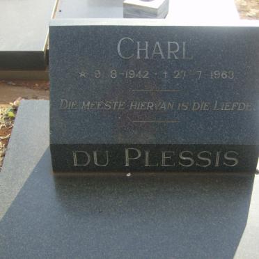 PLESSIS Charl, du 1942-1963