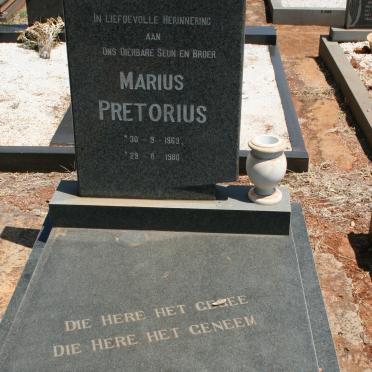 PRETORIUS Marius 1963-1980