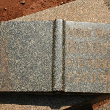 RAFFERTY Robert West 1908-1967