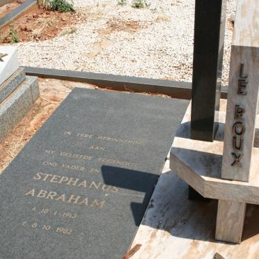 ROUX Stephanus Abraham, le 1913-1982