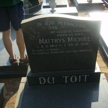 TOIT Matthys Michiel, du 1914-1976