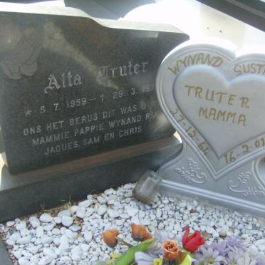 TRUTER Alta 1959-197? :: TRUTER Wynand Gustav 1964-2001
