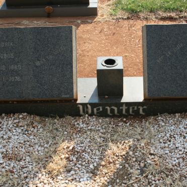 VENTER Hendrik Jacobus 1889-1976 &amp; Anna Margaretha 1889-1975