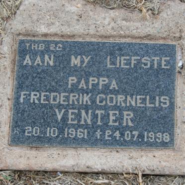 VENTER Frederik Cornelis 1961-1998