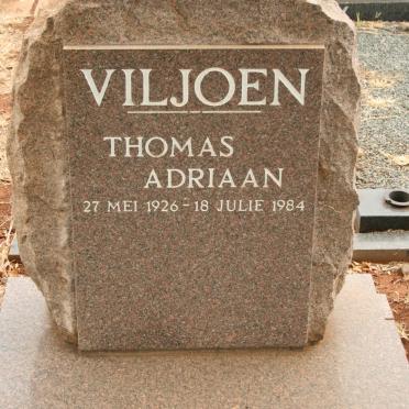 VILJOEN Thomas Adriaan 1926-1984