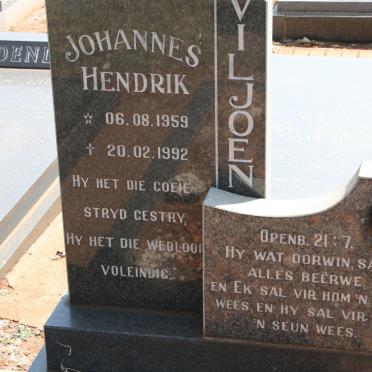 VILJOEN Johannes Hendrik 1959-1992