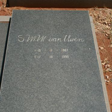 VUREN S.M.M., van 1907-1999