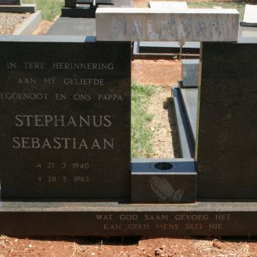 WALTERS Stephanus Sebastiaan 1940-1983