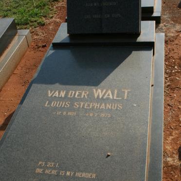 WALT Louis Stephanus 1921-1975