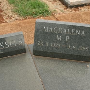 WESSELS M.P. 1923-1988