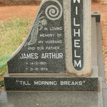 WILHELM James Arthur 1901-1975