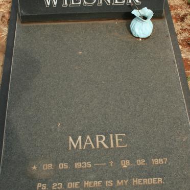 WIESNER Marie 1935-1987