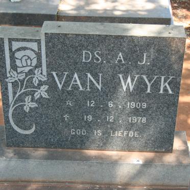 WYK A.J., van 1909-1978