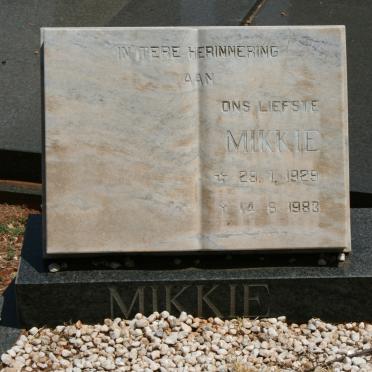 ? Mikkie 1929-1983