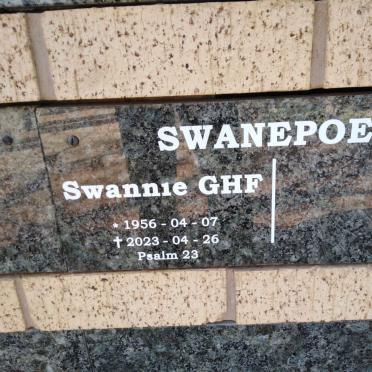 SWANEPOEL G.H.F. 1956-2023