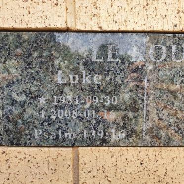 ROUX Luke, le 1931-2008