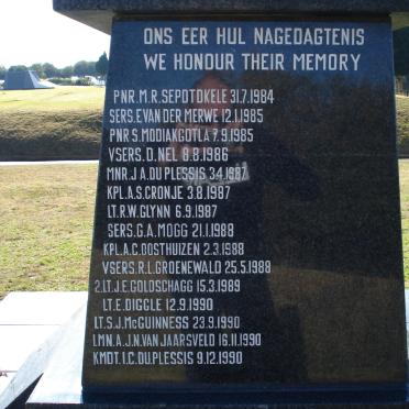 10. South Africa Air Force Memorial
