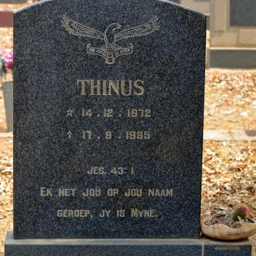 COMBRINCK Thinus 1972-1995