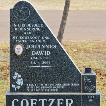 COETZER Johannes Dawid 1929-2004