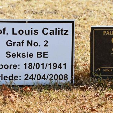 CALITZ Louis 1941-2008 :: CALITZ Paul Christiaan 1972-2009