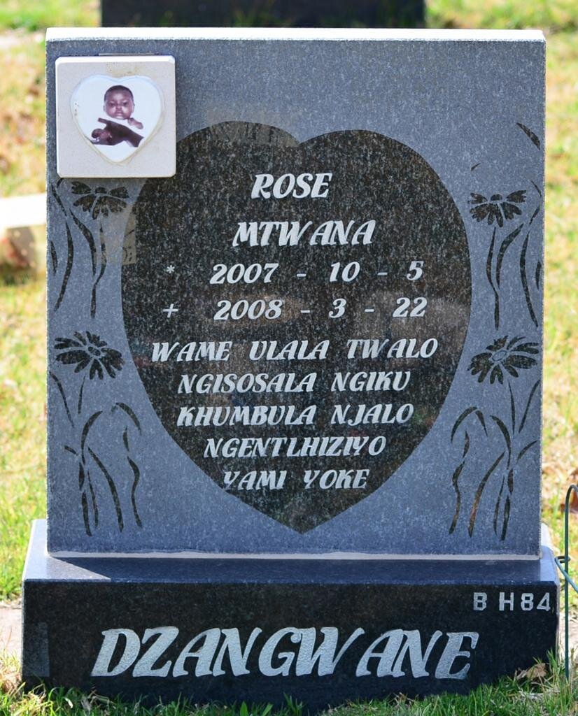 DZANGWANE Rose Mtwana 2007-2008