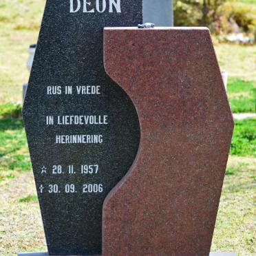 EEDEN Deon, van 1957-2006