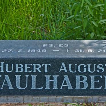 FAULHABER Hubert August 1940-2000