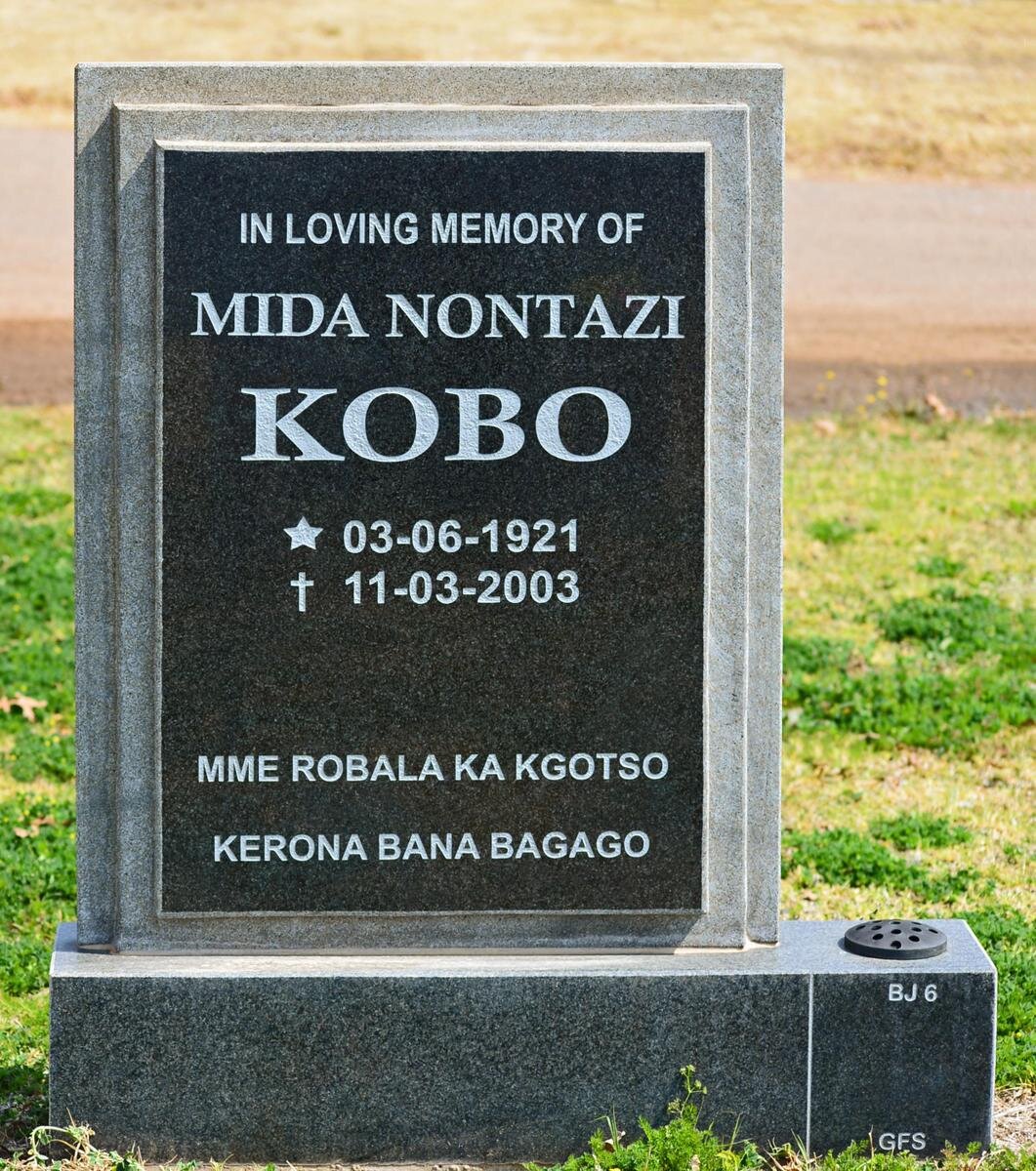 KOBO Mida Nontazi 1921-2003