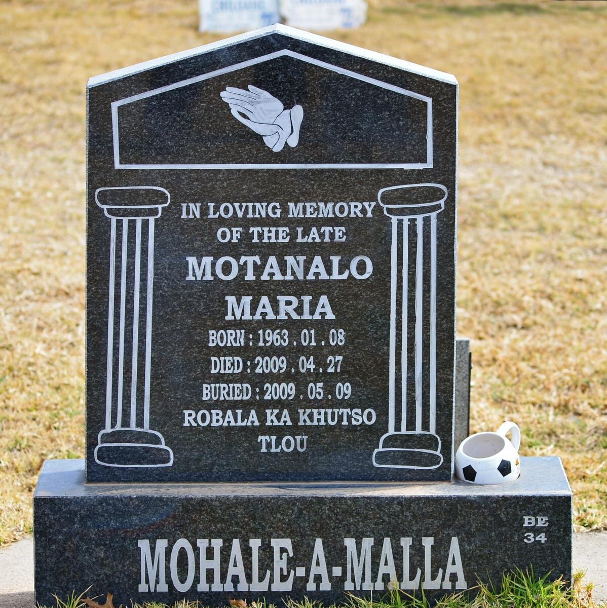 MOTANALO Maria 1963-2009