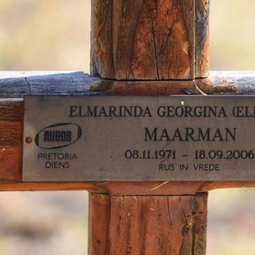 MAARMAN Elmarinda Georgina 1971-2006