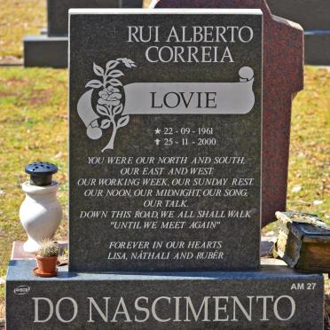 NASCIMENTO Rui Alberto Correia, do 1961-2000