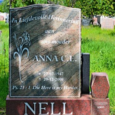NELL Anna C.E. 1947-2000