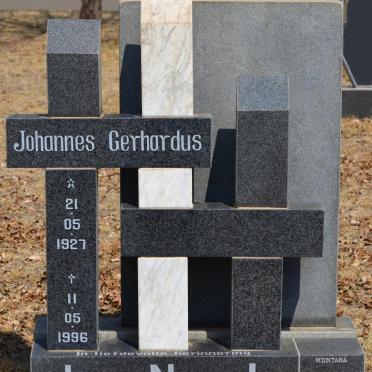 NAPEL Johannes Gerhardus, ten 1927-1996