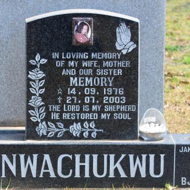NWACHUKWU Memory 1976-2003