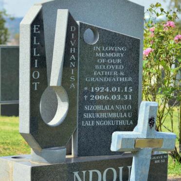 NDOU Elliot Divhanisa 1924-2006