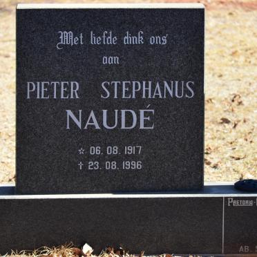 NAUDÉ Pieter Stephanus 1917-1996