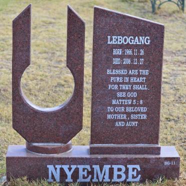 NYEMBE Lebogang 1966-2006