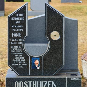OOSTHUIZEN Fanie 1955-2009