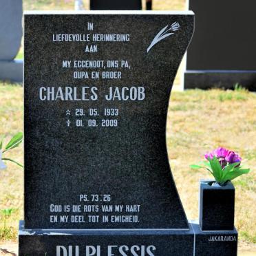 PLESSIS Charles Jacob, du 1933-2009