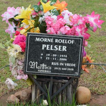 PELSER Morné Roelof 1974-2006