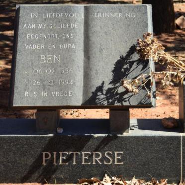 PIETERSE Ben 1936-1994