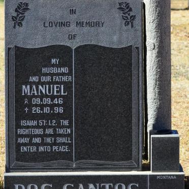 SANTOS Manuel, dos 1946-1996