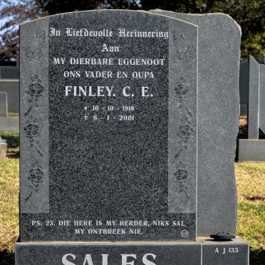 SALES Finley C. E. 1918-2001