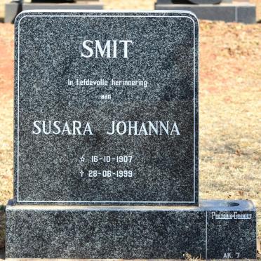 SMIT Susara Johanna 1907-1999