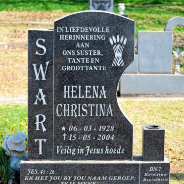 SWART Helena Christina 1928-2004
