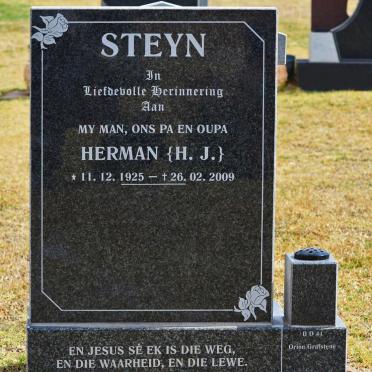 STEYN H.J. 1925-2009