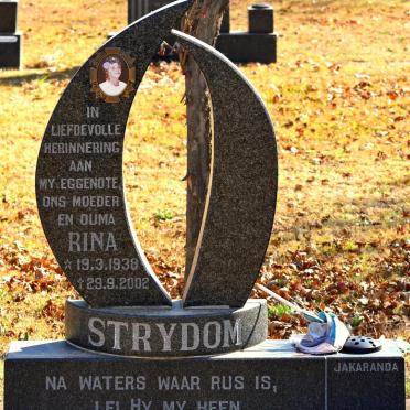 STRYDOM Rina 1938-2002